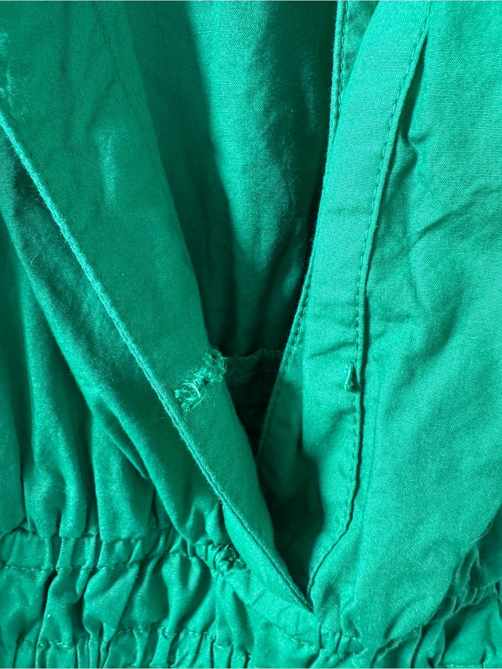 Anthropologie Maeve The Somerset Maxi Dress Eyelet Kelly Green, S/M - Picture 6 of 14